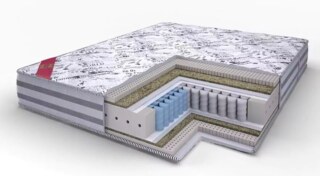 Матрас Lonax Exellent TFK, Белый