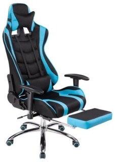 Компьютерное кресло Kano 1 light blue / black, Черный