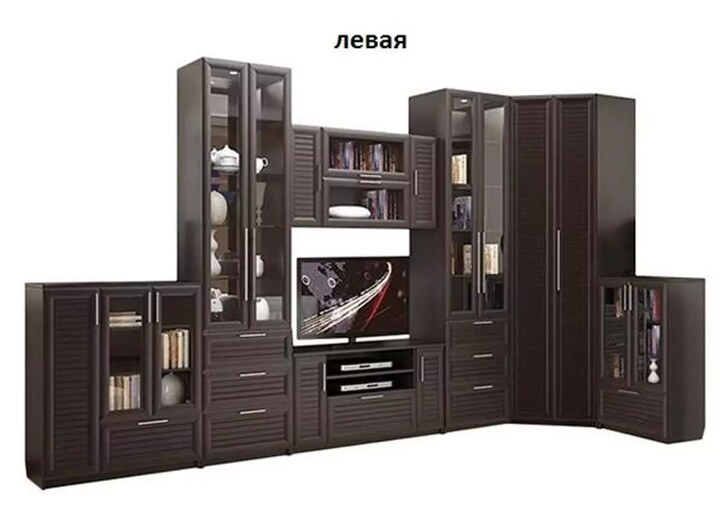 Стенка Москва-5, Коричневый