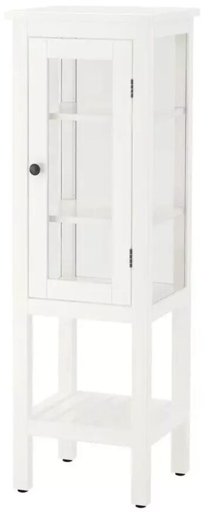 Шкаф со стеклянной дверцей HEMNES, Белый