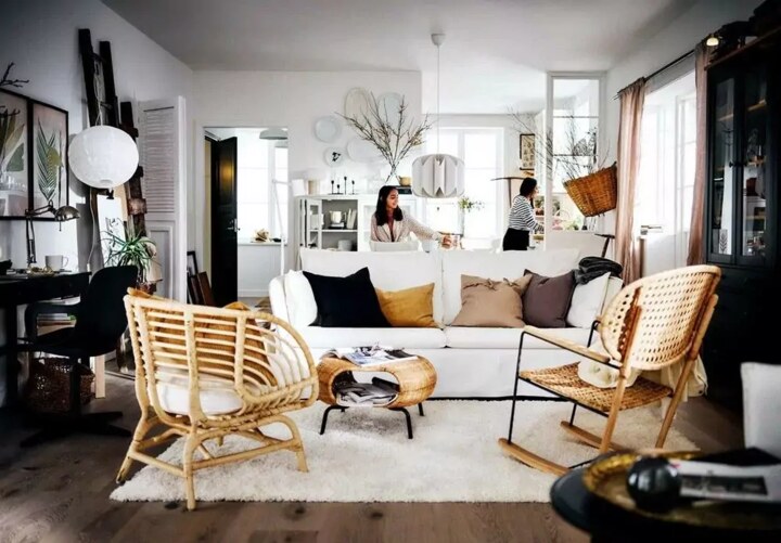 Шкаф со стеклянной дверцей HEMNES, Белый