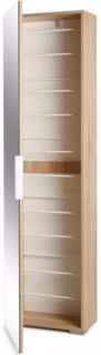 Обувница Орлеан с зеркалом арт 61, Бежевый