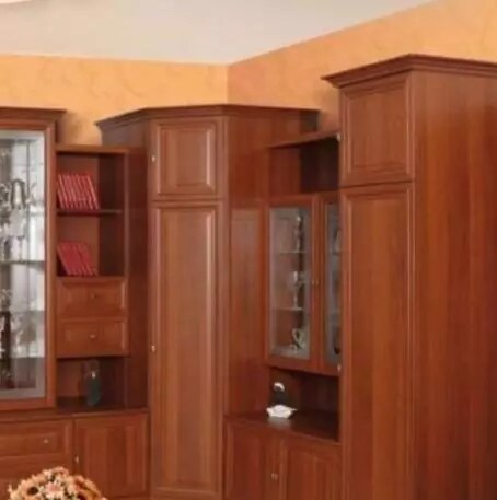 Стенка Марина угловая арт57, Коричневый