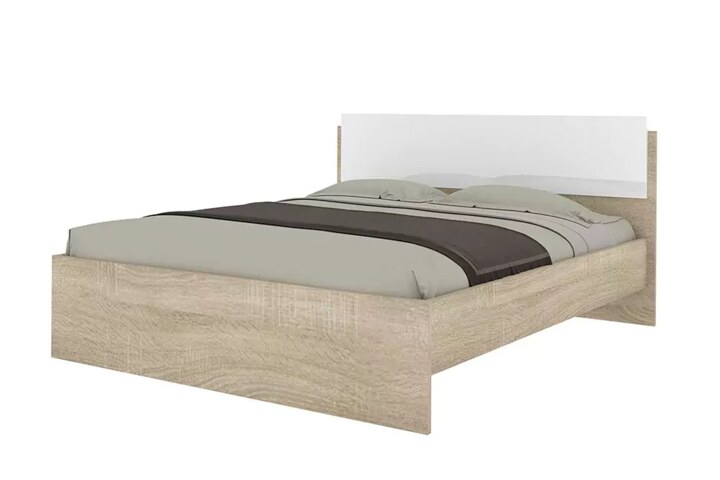 Кровать Бланка с Матрасом Divano Classic Зависимые пружины Bonnelle Кровать с Матрасом, Бежевый