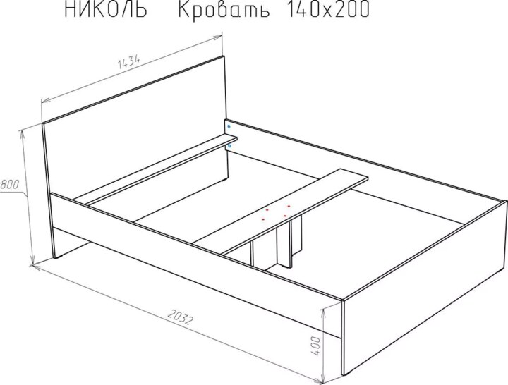 Кровать Модерн Николь белая с Матрасом Divano боннель Кровать с Матрасом, Белый