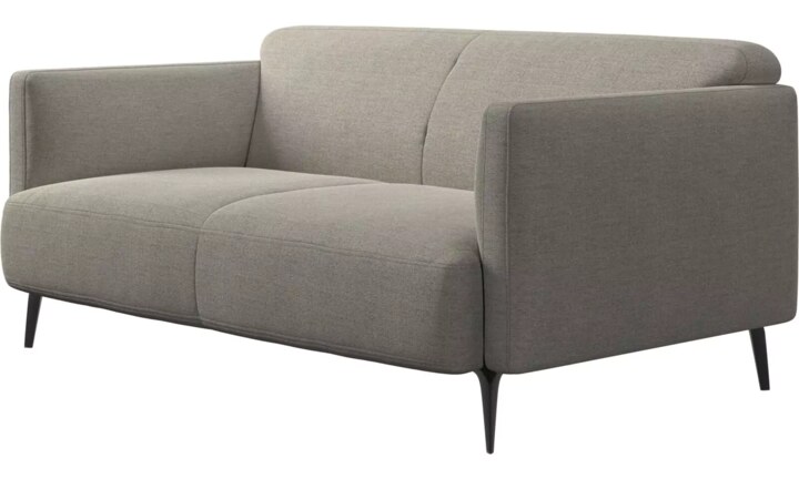 Прямой диван 2-местный тканевый Next 2 Лофт, Серый