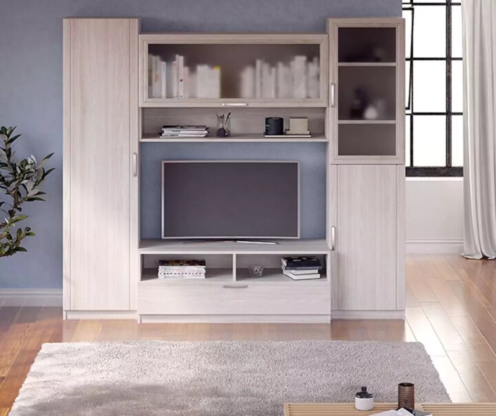 Стеллаж угловой Лотос, Бежевый