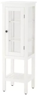 Шкаф со стеклянной дверцей HEMNES, Белый