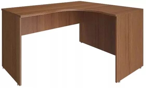 Стол криволинейный 2 Riva, Белый
