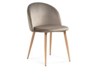 Стул Aldo beige / wood, Бежевый