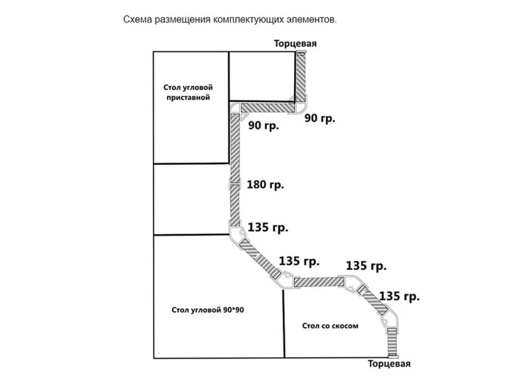 Угол для цоколя ПВХ, Коричневый