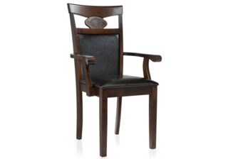 Кресло Luiza dirty oak / dark brown, Коричневый