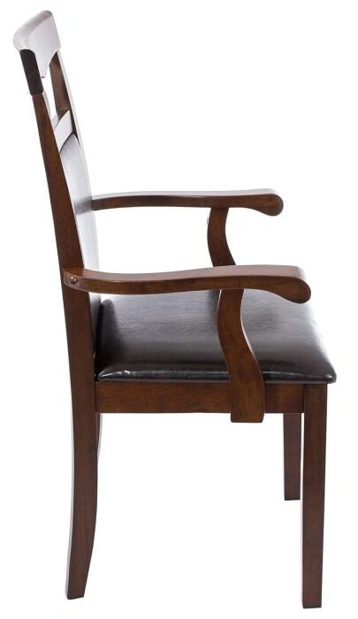 Кресло Luiza dirty oak / dark brown, Коричневый