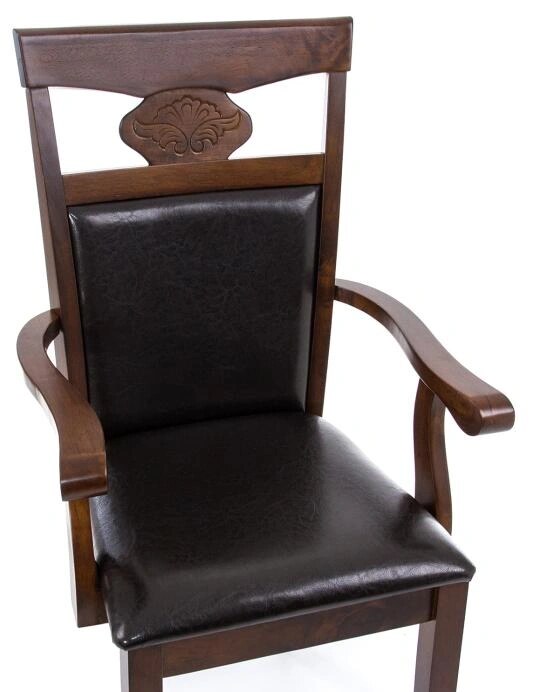 Кресло Luiza dirty oak / dark brown, Коричневый