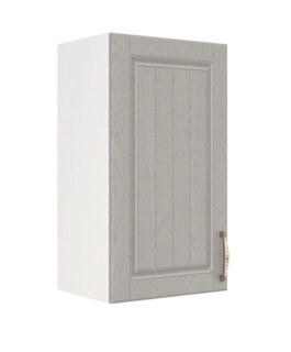 Шкаф верхний ШВ 400 Лондон дуб графит, Серый