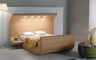 Кровать Азалия 3 арт136, Бежевый, 3368511 в Санкт-Петербурге