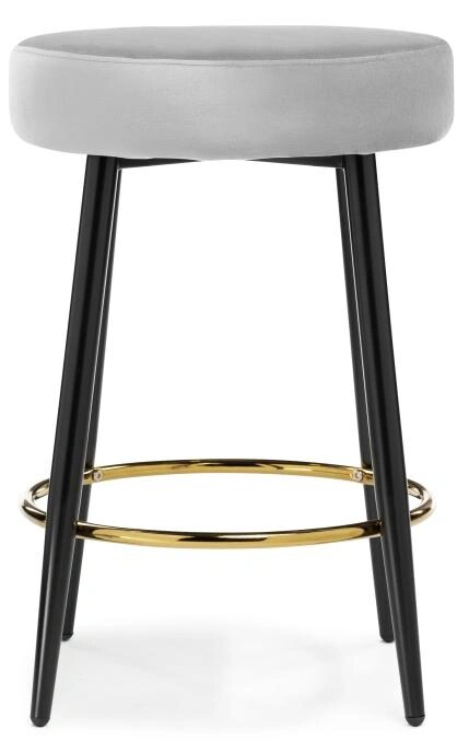 Барный стул Plato light gray, Серый