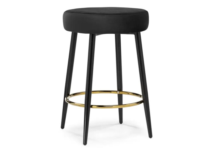 Барный стул Plato black, Черный