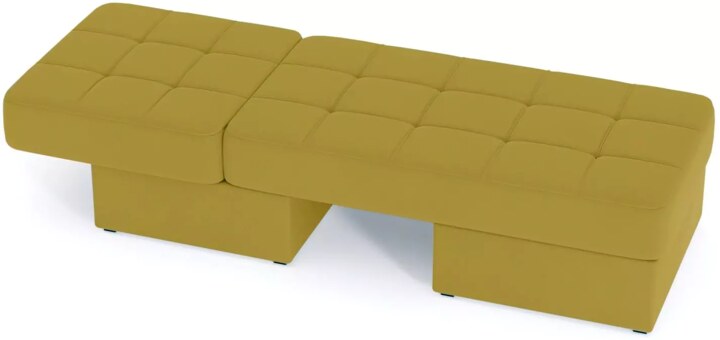 Диван Оливер уно, Желтый