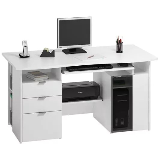 Стол компьютерный серия 22-3, Коричневый