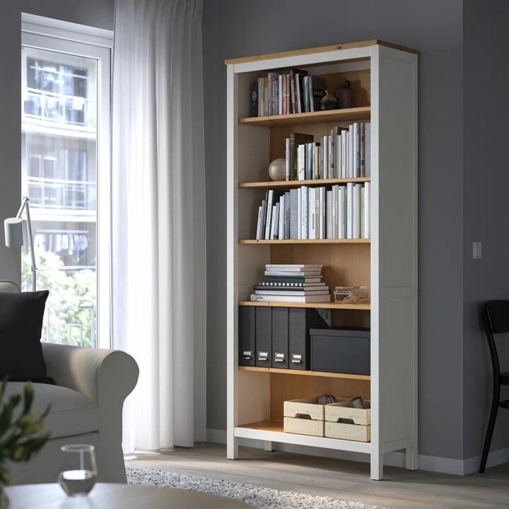Стеллаж HEMNES, Белый