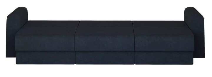 Прямой диван Мэдискона Long, Черный