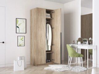 Шкаф-распашной Локер Лорена, Бежевый