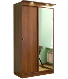 Шкаф-купе в гостиную Миллениум Эконом арт 57, Коричневый