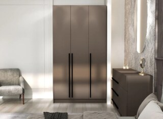 Комплект для спальни Бастион 2.5 м, Коричневый