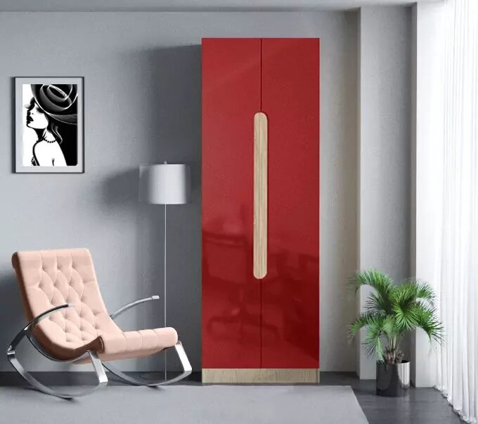 Шкаф Виго 2, Красный
