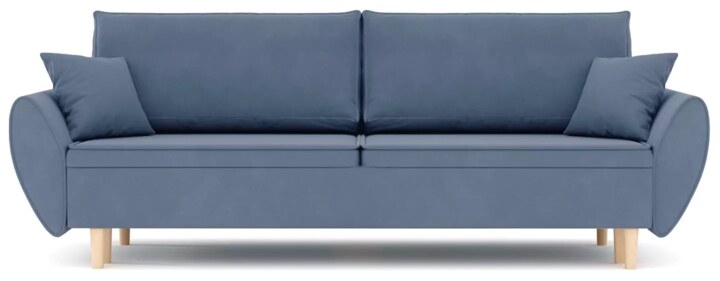 Прямой диван Кёртис, Синий