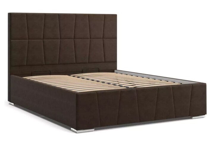 Кровать двуспальная Пассаж, Коричневый
