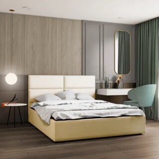 Кровать с подъемным механизмом Афина 4 180, Бежевый