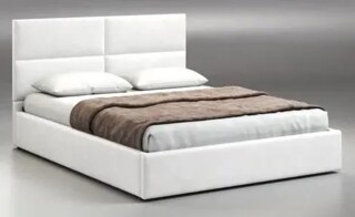Кровать с подъемным механизмом Афина 4 180, Белый