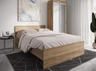 Кровать Модерн Николь loft, Бежевый