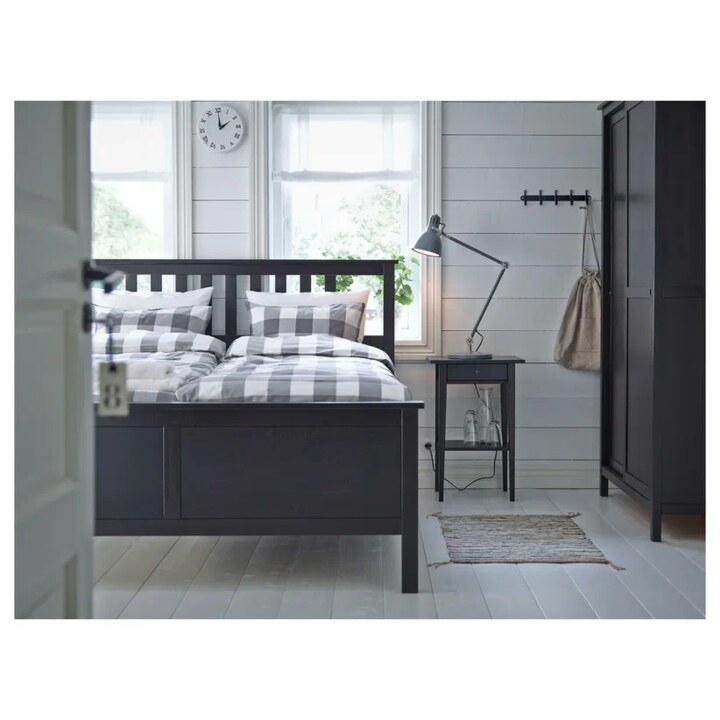 Прикроватная тумба HEMNES, Коричневый