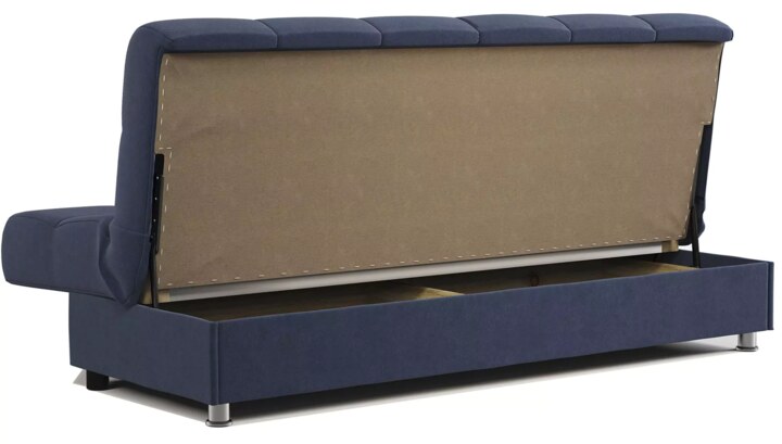 Прямой диван Гамма, Синий