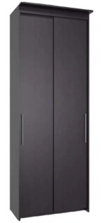 Шкаф-купе Эконом Миллениум 884х2400х423, Коричневый