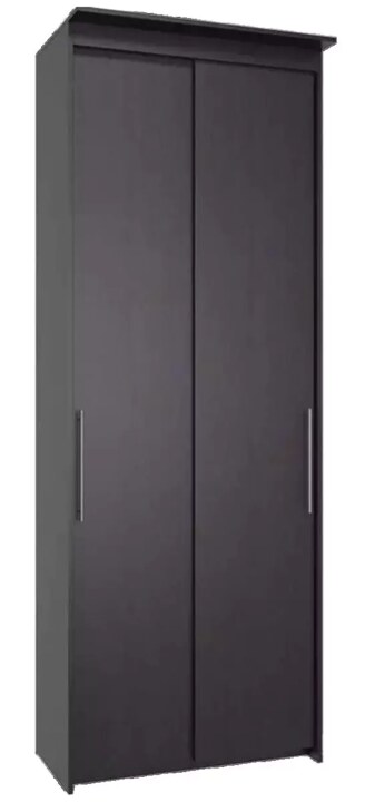 Шкаф-купе Эконом Миллениум 884х2400х423, Коричневый