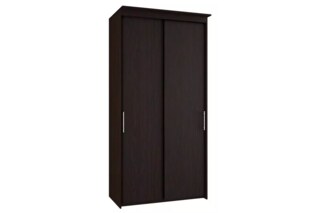Шкаф-купе Эконом Миллениум 1184х2400х423 темный, Коричневый