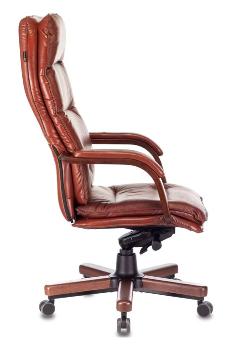 Кресло руководителя Бюрократ T-9927 Walnut, Коричневый