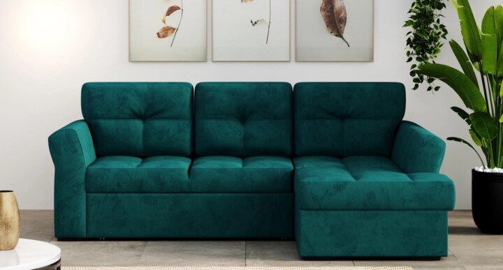 Угловой диван Манхеттен, Зеленый