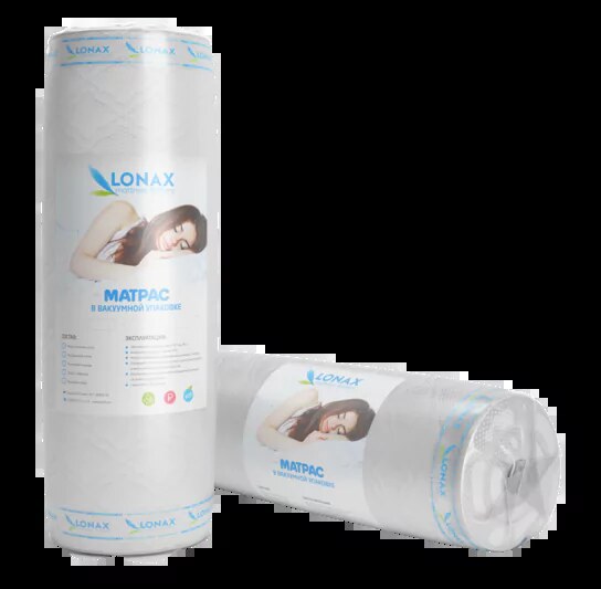 Матрас Lonax Roll Cocos, Белый