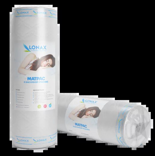 Матрас Lonax Roll Max, Белый
