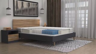 Матрас Divano Basic 160 Независимые пружины НПБ, Белый