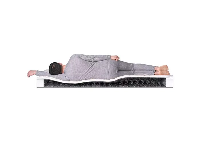 Матрас Дримлайн Eco Foam BS-120, Белый