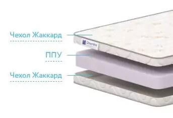 Матрас Dreamline Classic Roll Slim, Белый