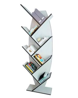 Стеллаж Мист-1 белый/венге Стеллаж, Белый