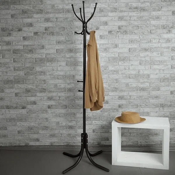 Вешалка напольная М 10, Черный