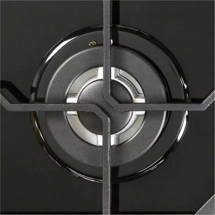 Газовая варочная поверхность GVG 640-1 BL, Черный